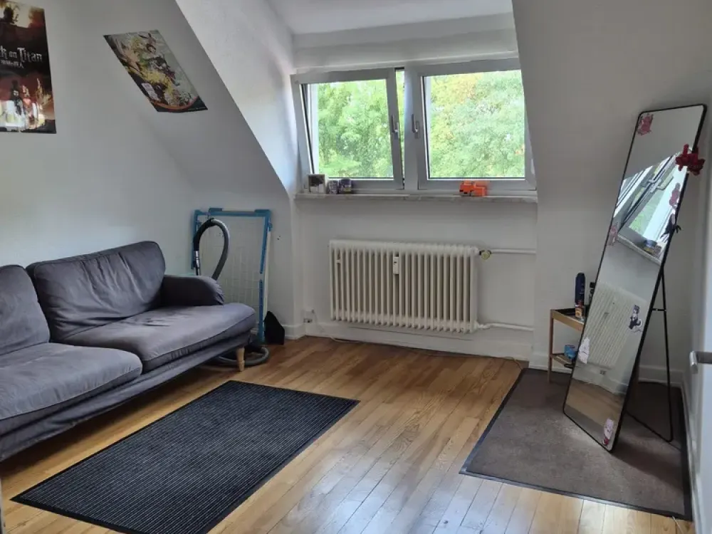 Helle 45 m2 Dachgeschosswohnung in Saarbrücken - Nähe DFG