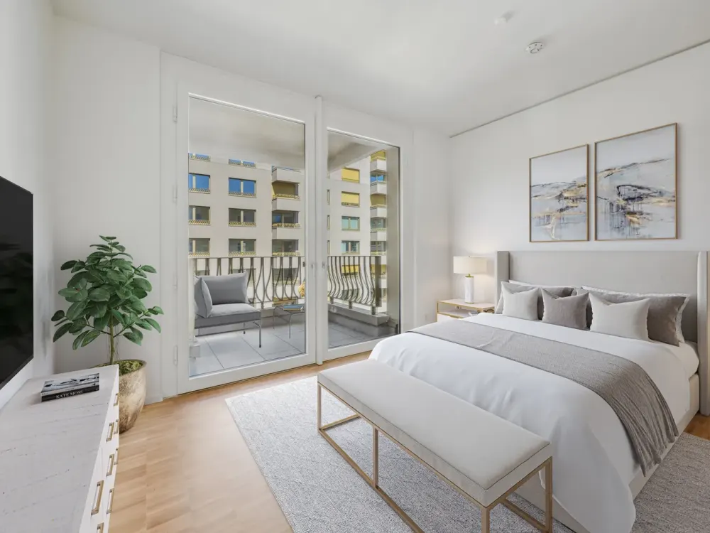 Elegance Meets Space, Großzügiges 3-Zimmer-Apartment mit Balkon und Loggia