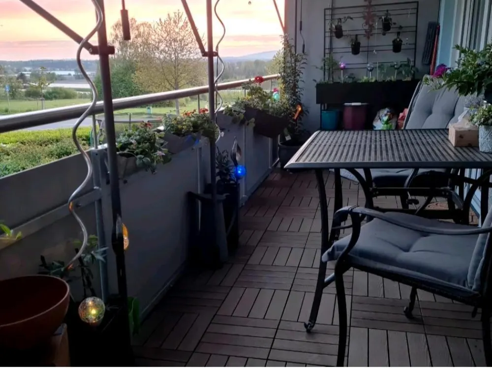 40 m2 Wohnung mit großem Balkon