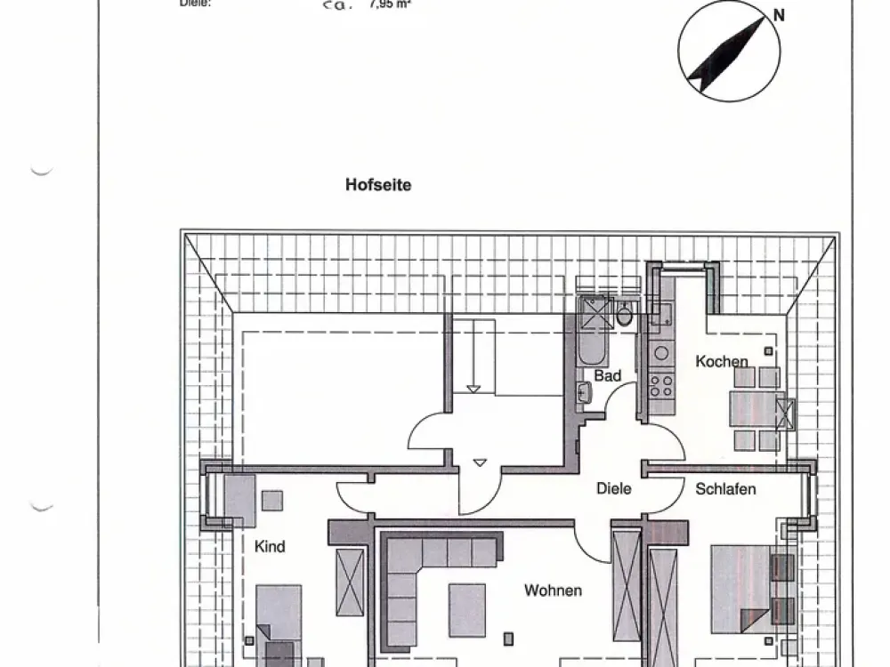 Modern 3-Room Attic Apartment in Wanheimerort with Starter Discount