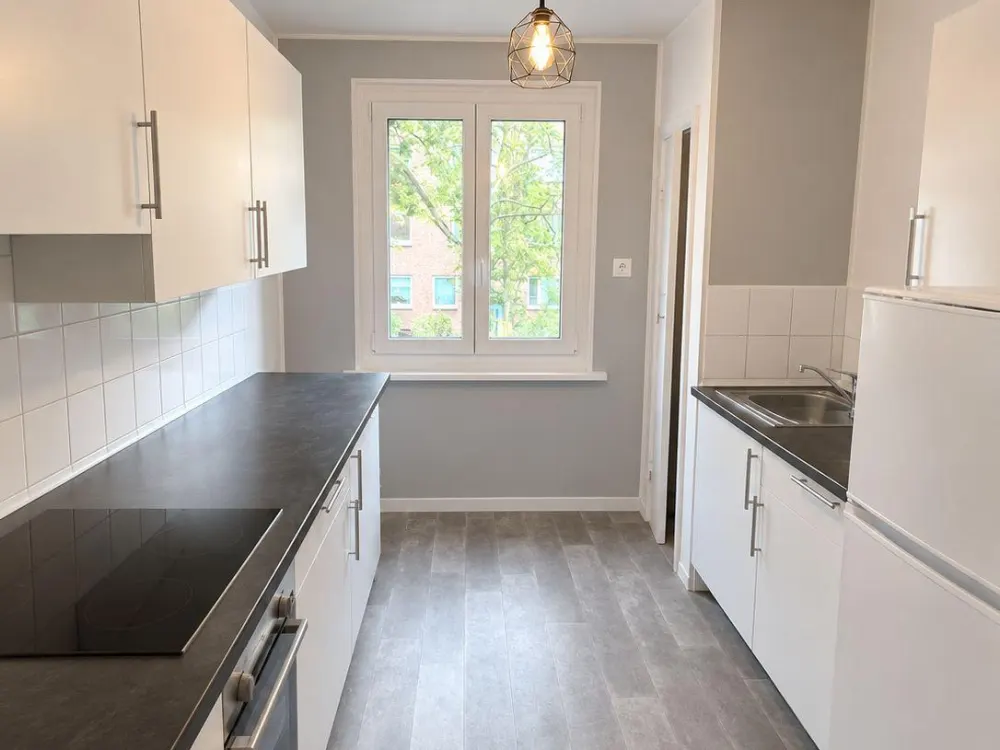 Moderne 2 Zimmer Wohnung in Hamburg Heimfeld saniert und mit EBK