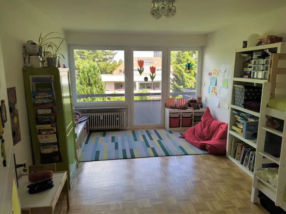 Helle 3-Zimmer-Wohnung in München, Forstenried (U3-Nähe)