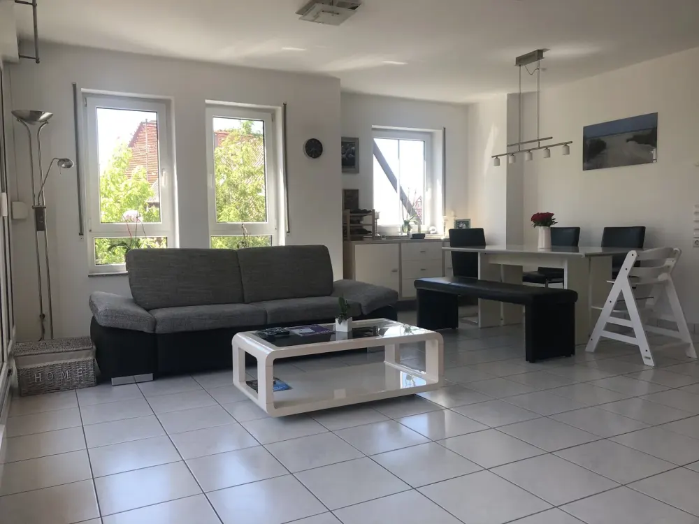 Bright 4-Room Attic Maisonette Apartment with Roof Loggia