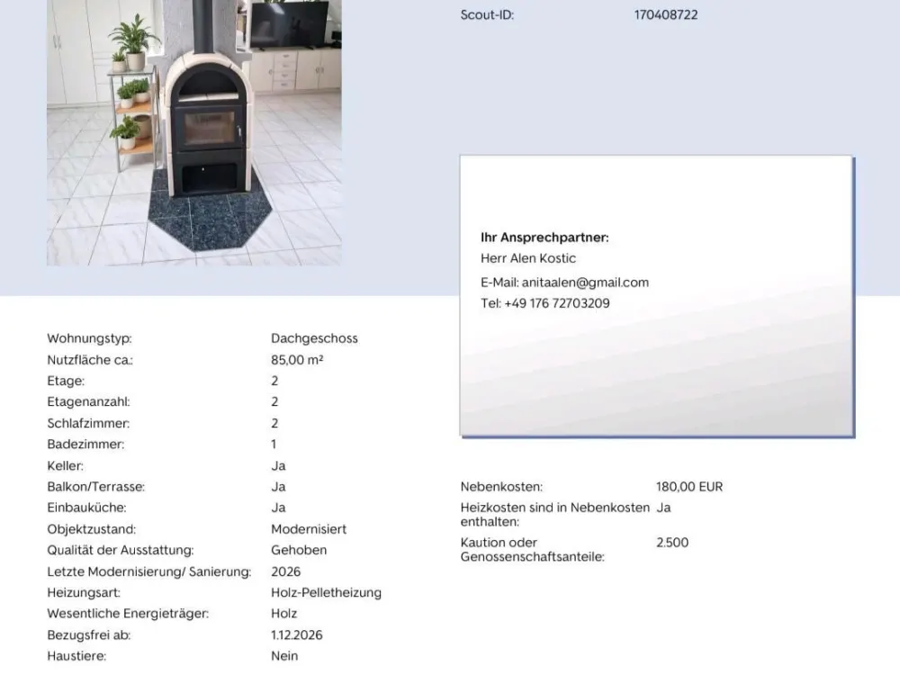 3 Zimmer Wohnung