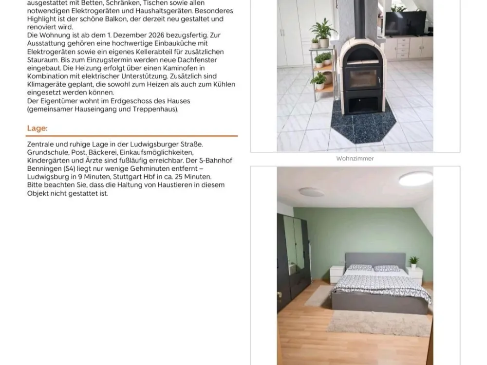 3 Zimmer Wohnung