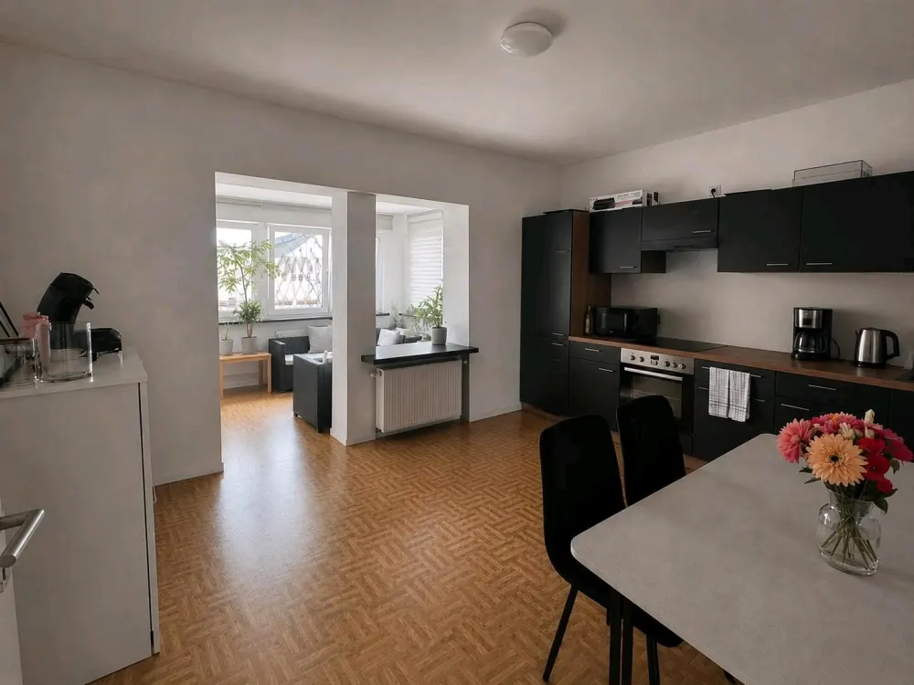 Near Saarlouis: 2-room apartment with lots of space and charm in Bous