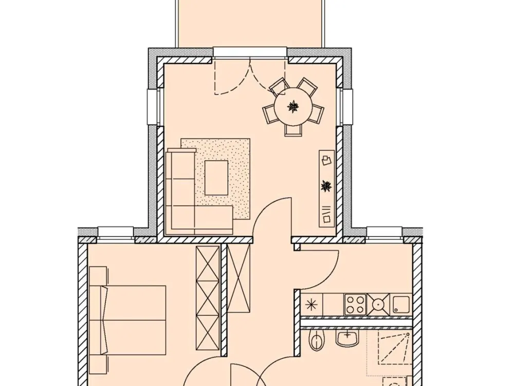 2-Raum-Wohnung in Berlin-Spandau, ruhig gelegen & barrierearm
