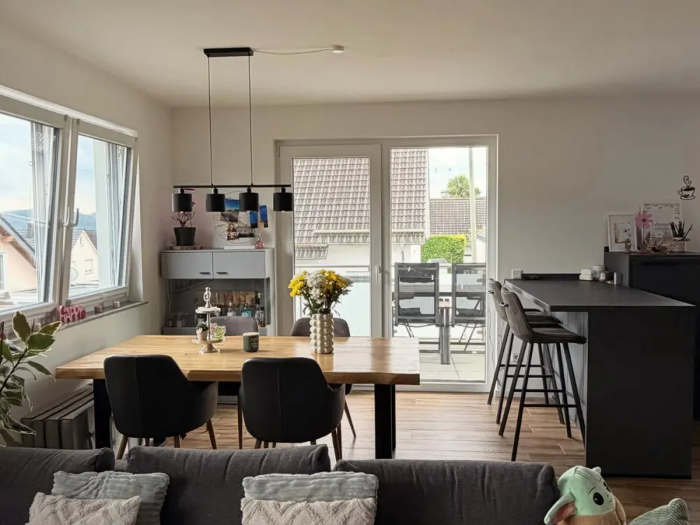 4-Room Apartment with Balcony & Terrace