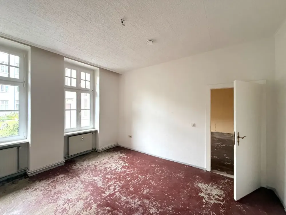 2-Zimmer-Wohnung mit Wannenbad im Erdgeschoss
