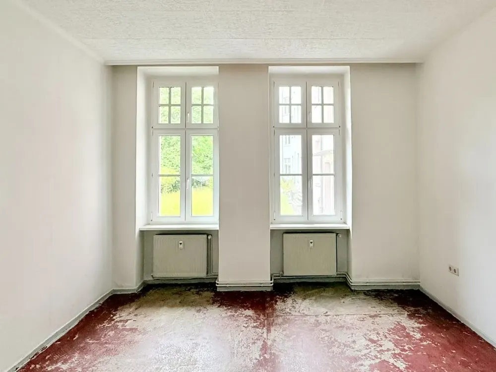 2-Zimmer-Wohnung mit Wannenbad im Erdgeschoss