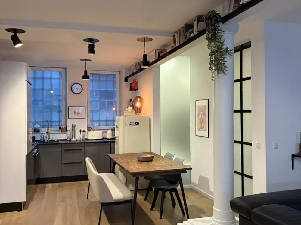 Möblierte Loftwohnung mit großer Terrasse - Pauschalmiete inkl. Nebenkosten