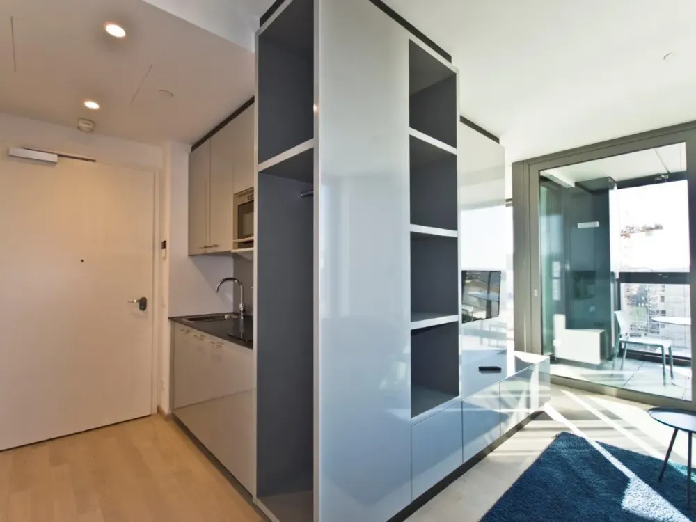 Modern möbliertes 1-Zimmer-Apartment