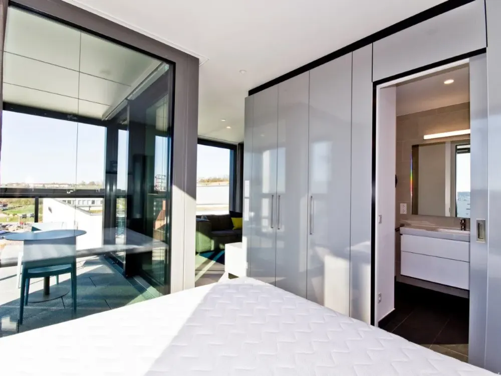 Modern möbliertes 1-Zimmer-Apartment