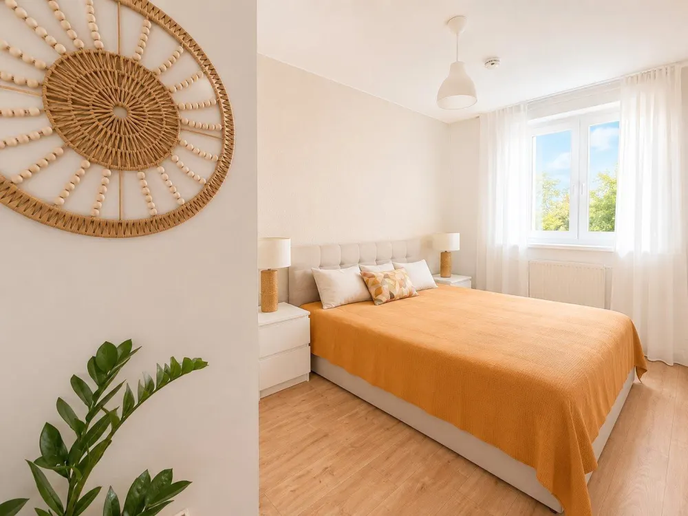 Exklusive, voll möblierte 2-Zimmer-Wohnung mit Balkon