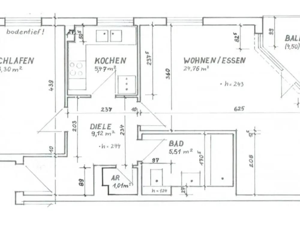 / 2-Raum Wohnung mit Balkon und TG-Stellplatz / sofort frei