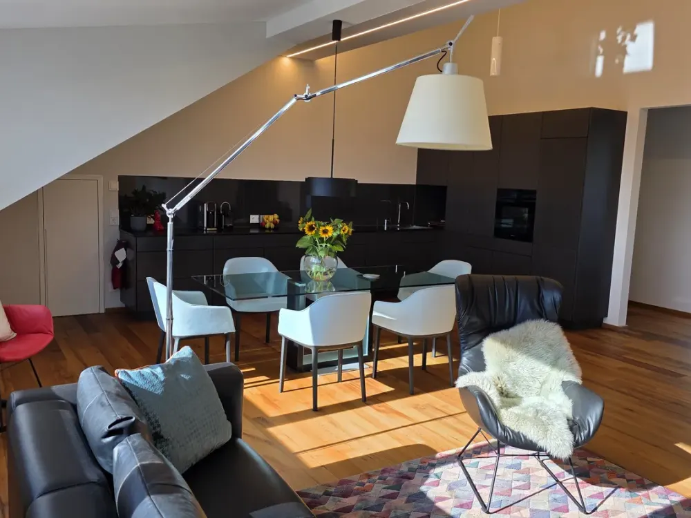 Außergewöhnliches Dachgeschoss-Loft - Klosterarkaden Ravensburg Weissenau - exklusive Ausstattung