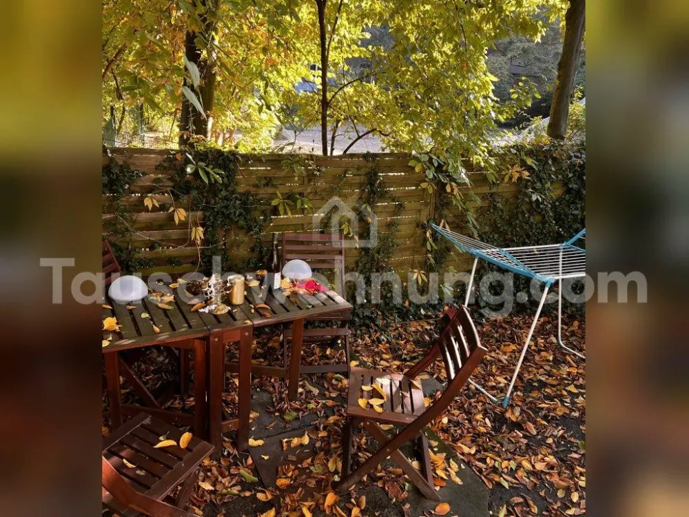 [TAUSCHWOHNUNG] Kleine Hinterhofs Wohnung mit Garten