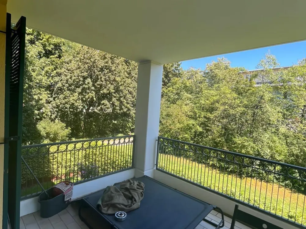 Luxus möblierte 3-Zimmer Whg. Moosach | Balkon | Garage | 1A Lage