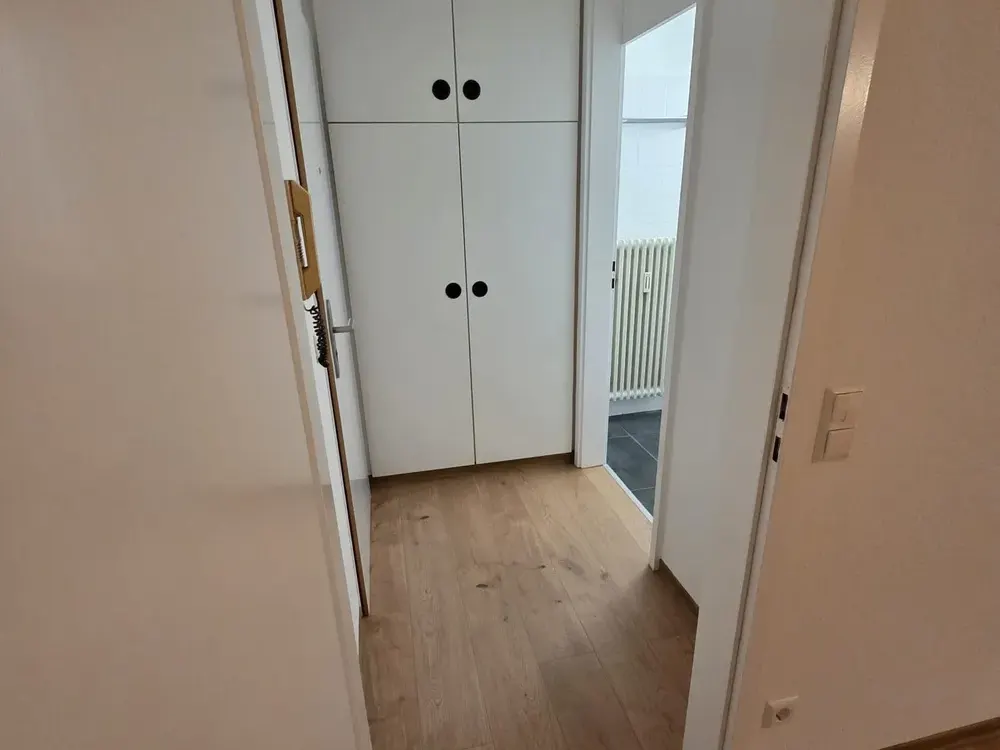 Frisch renovierte 1-Zi. Wohnung mit Balkon