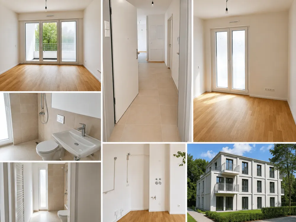 ✨ Moderne 2-Zimmer-Neubauwohnung mit Balkon, Einbauküche & Tiefgarage in München-Aubing