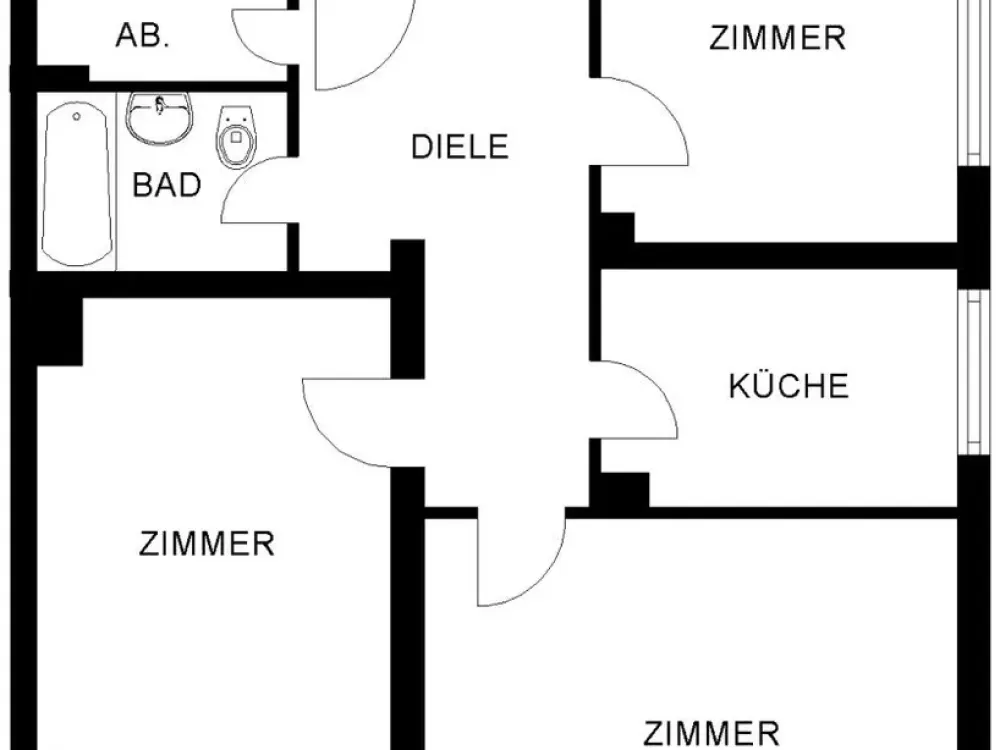 3-Zimmer Wohnung in Werne