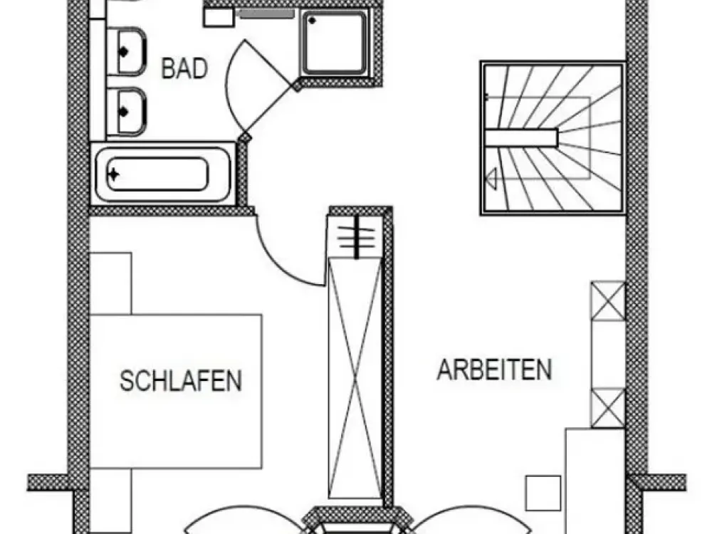 Moderne, neuwertige und hochwertige 3 Zi. Maisonette-Wohnung