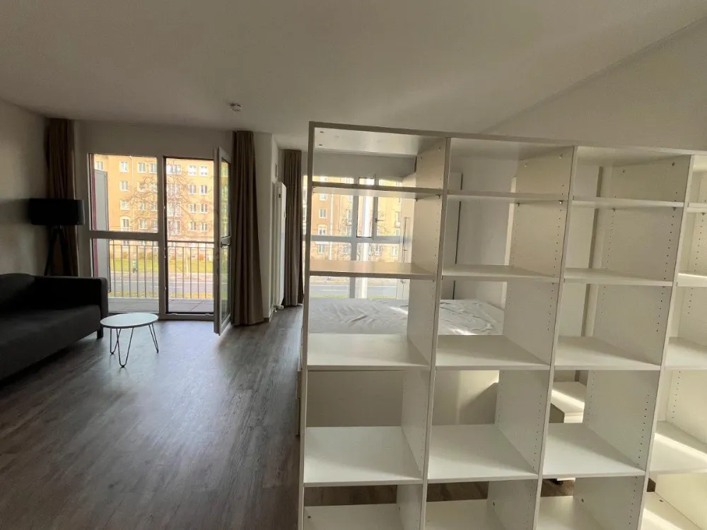 Möbliertes Premiumapartment mit Balkon, WLAN und Einbauküche in Dresdner Top-Lage