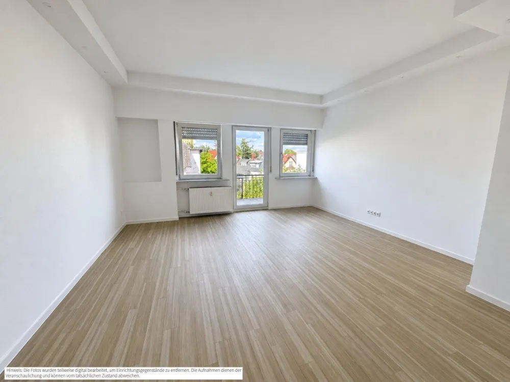 Moderne 4-Zimmer-Wohnung mit Einbauküche in zentraler Lage