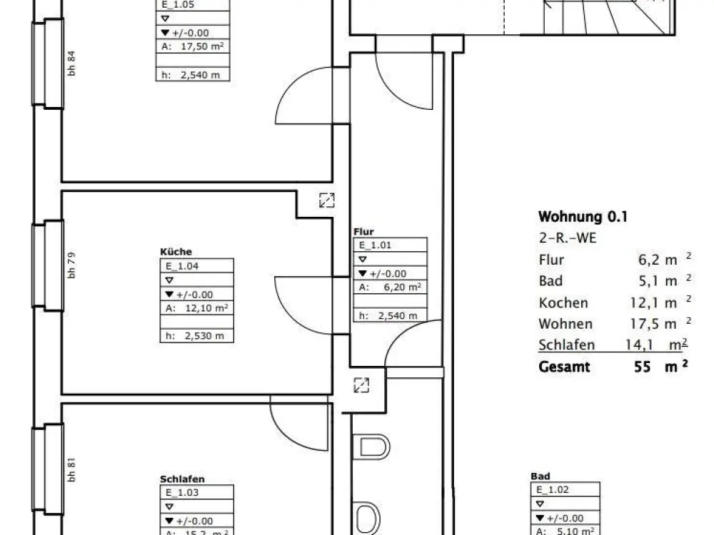 2-Raumwohnung im grünen und ruhigem Dresden-Tolkewitz