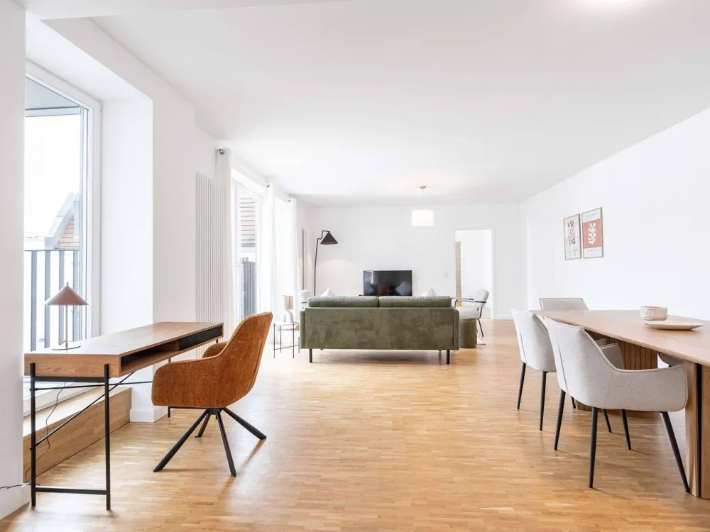 Wunderschöne 3-Zimmer Wohnung in Mitte - voll möbliert