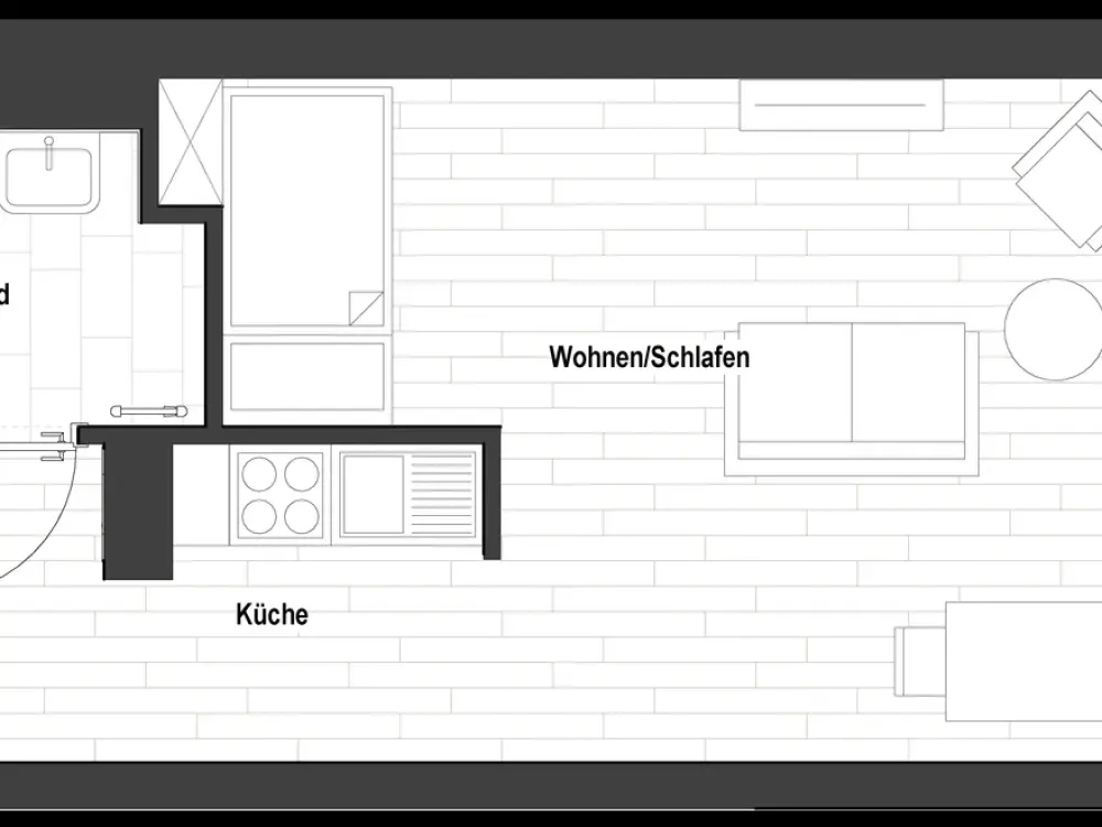 Sanierte 1-Zimmer Wohnung in Flingerns Herzstück (WE 1.18/26/34/42/49/55/61) | mit EBK!