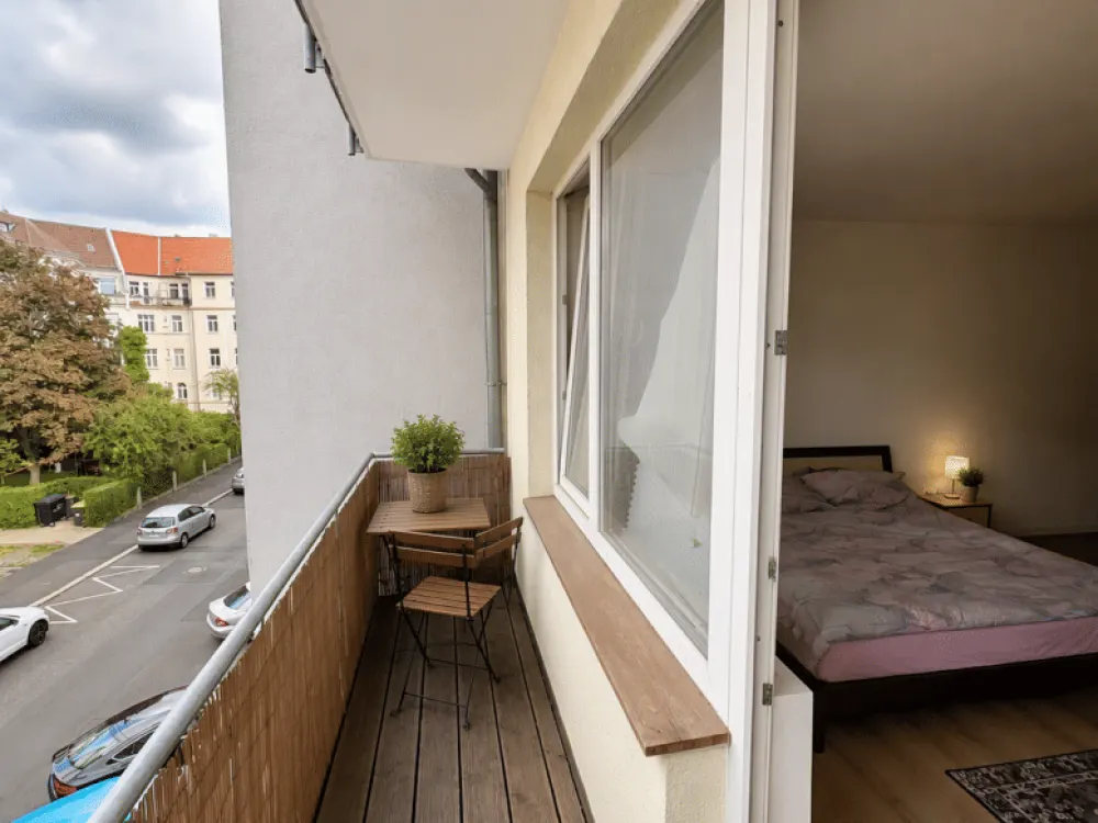 Helles Apartment mit Balkon in zentraler Lage von Kassel-Königstor