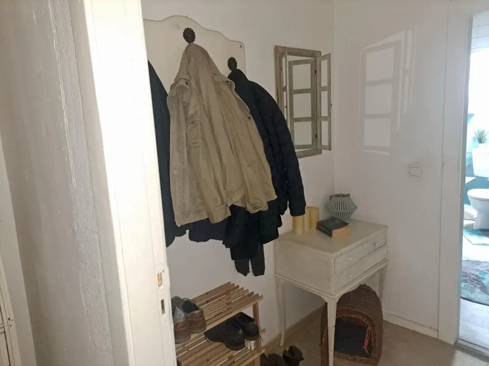 gemütliche 2-Zimmer-Wohnung, zentral in Blumenthal mit Garten