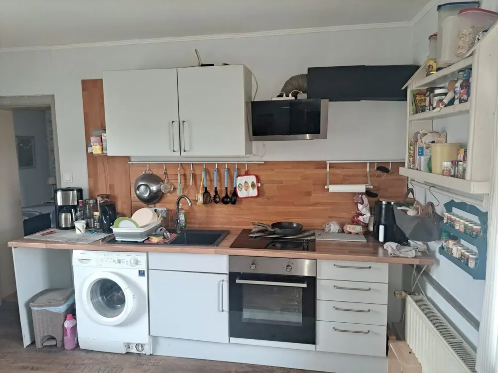 gemütliche 2-Zimmer-Wohnung, zentral in Blumenthal mit Garten