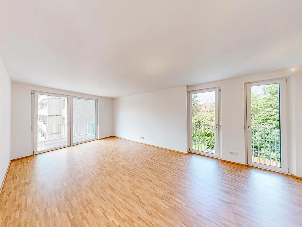 Neubau: Modern wohnen, mobil leben mit Südbalkon