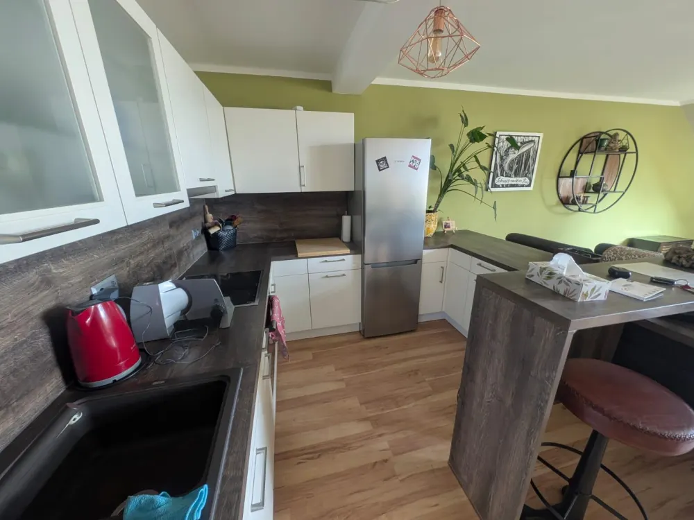 Wohnen über den Dächern, Helle 2-Zimmer Wohnung mit Terrasse