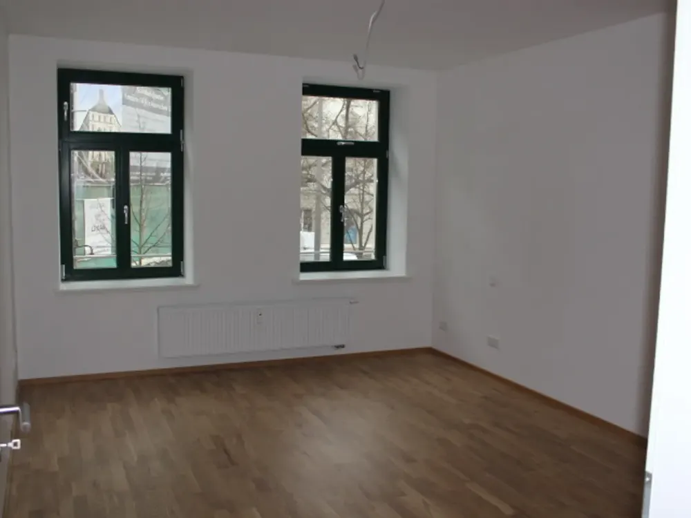 Stötteritz, sanierte Wohnung, Spielplatz