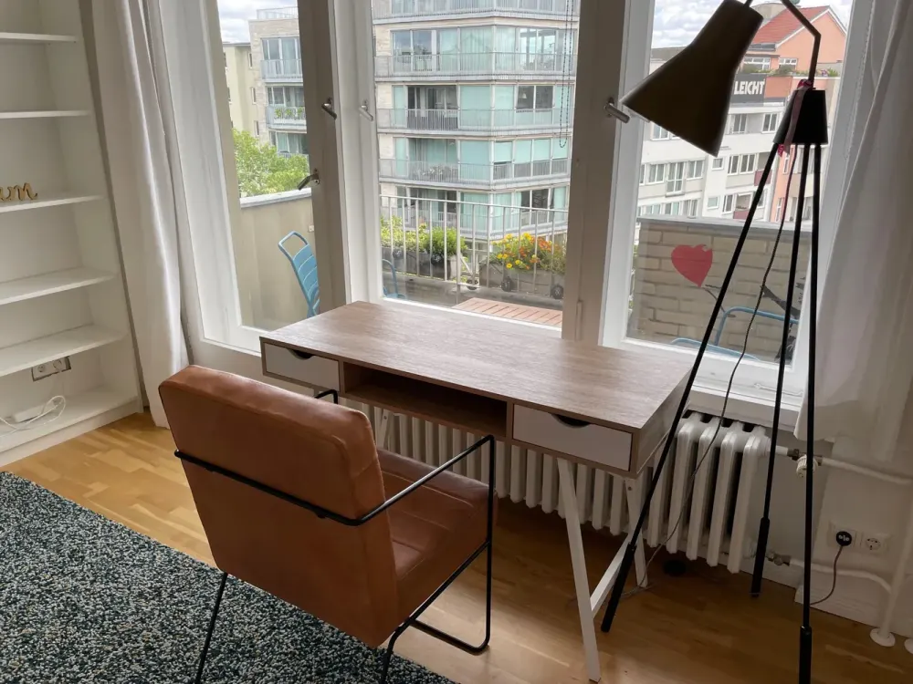 Möbiliertes Apartment am Lehniner Platz mit Blick auf den Kurfürstendamm
