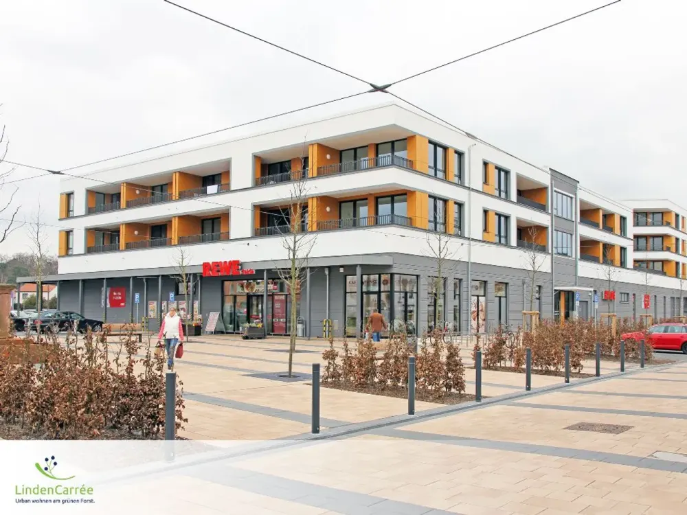 3-Zimmer-Whg. mit EBK und Sonnenterrasse im Linden-Carrée - urbane Lage mit direkter Nähe zur Natur