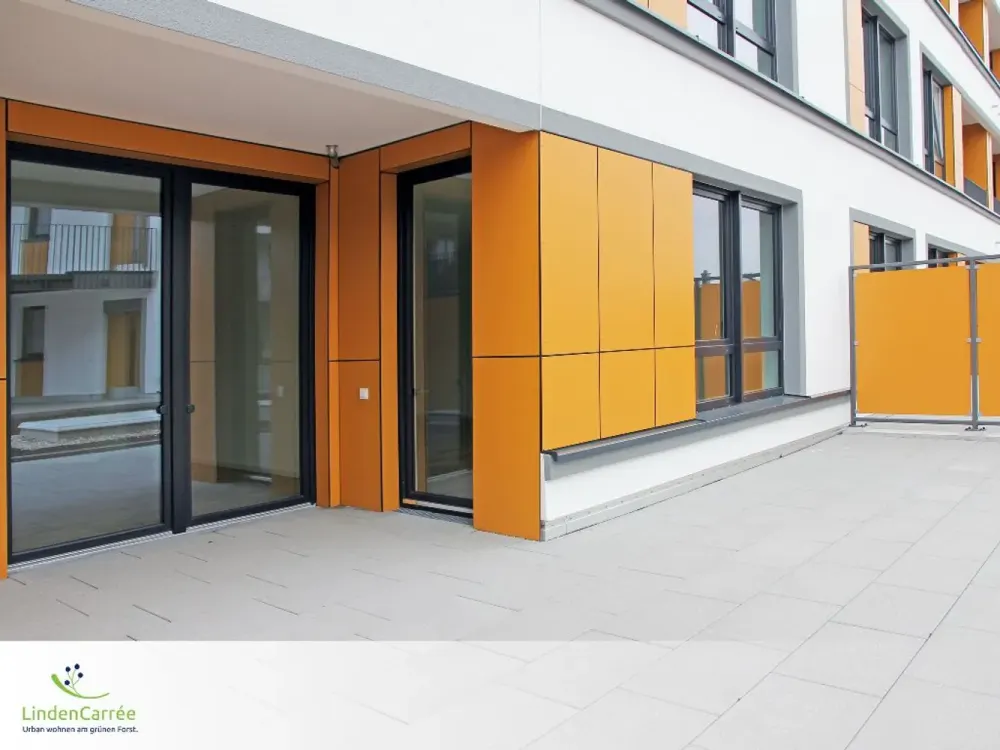3-Zimmer-Whg. mit EBK und Sonnenterrasse im Linden-Carrée - urbane Lage mit direkter Nähe zur Natur