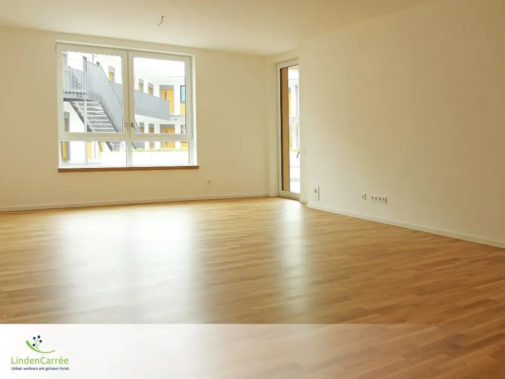 3-Zimmer-Whg. mit EBK und Sonnenterrasse im Linden-Carrée - urbane Lage mit direkter Nähe zur Natur