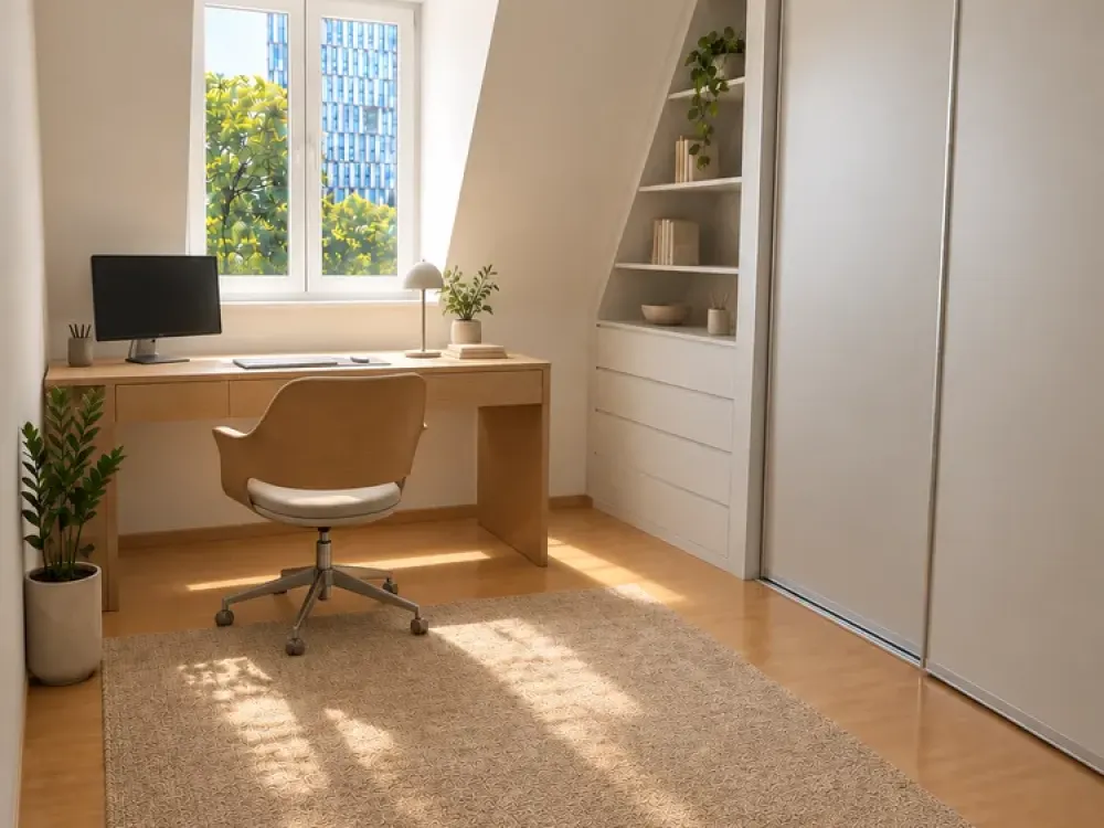 Über den Dächern Haidhausens: Modernes Dachgeschossloft in saniertem Stilaltbau