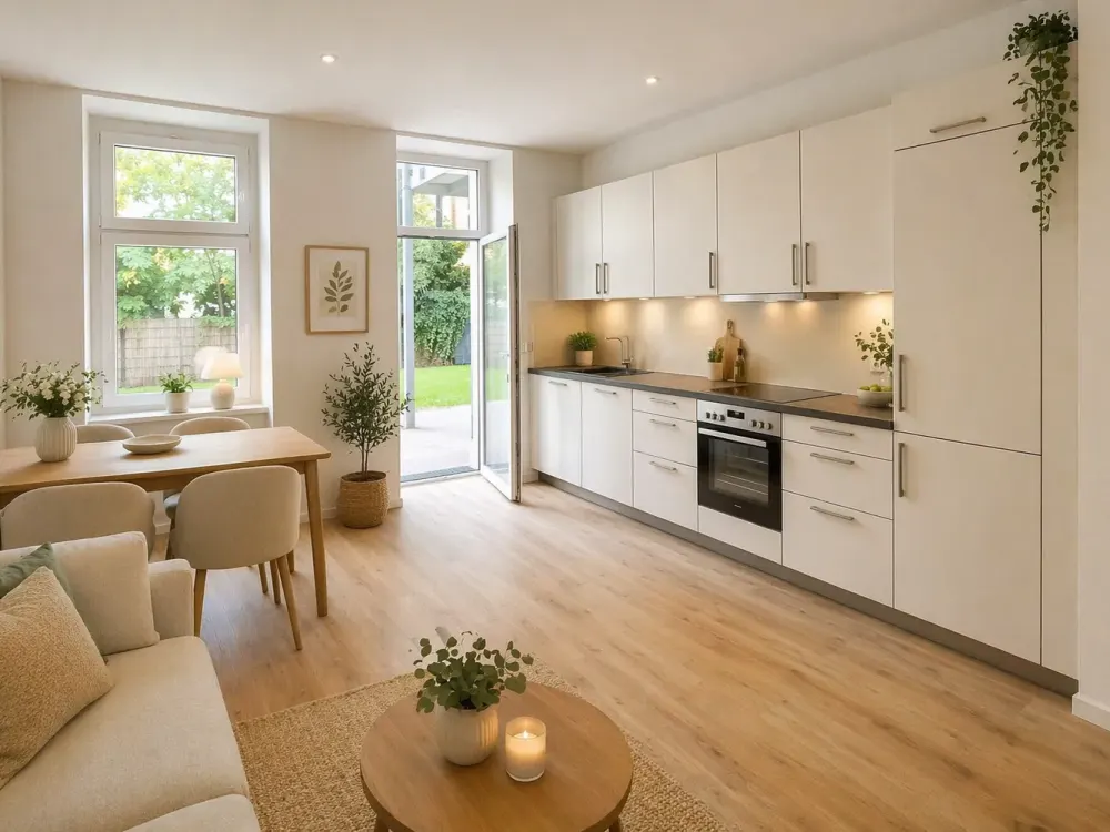 TOP EG Wohnung mit privatem Garten - geschützt im 2. Innenhof
