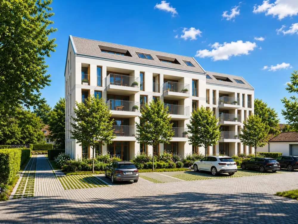 Mittendrin - sonnige Neubau 3-Zimmer-Wohnung Stuttgart-Feuerbach