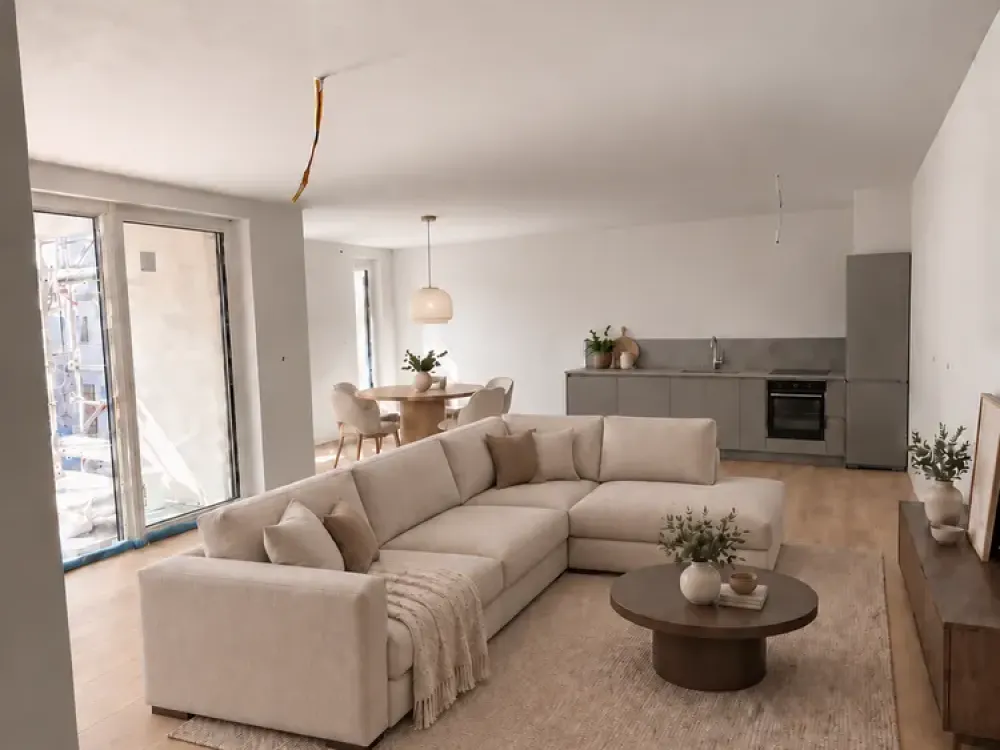 Mittendrin - sonnige Neubau 3-Zimmer-Wohnung Stuttgart-Feuerbach