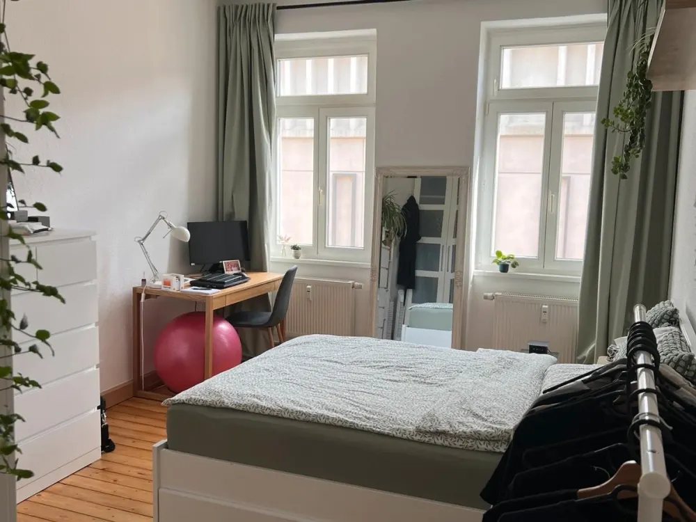 Nachmieter/in gesucht - 2-Zimmer-Wohnung am Lindenauer Markt
