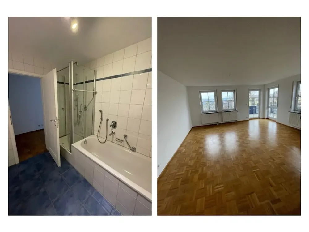 Gemütlich-/Ruhige 3 Zimmer Wohnung mit Balkon