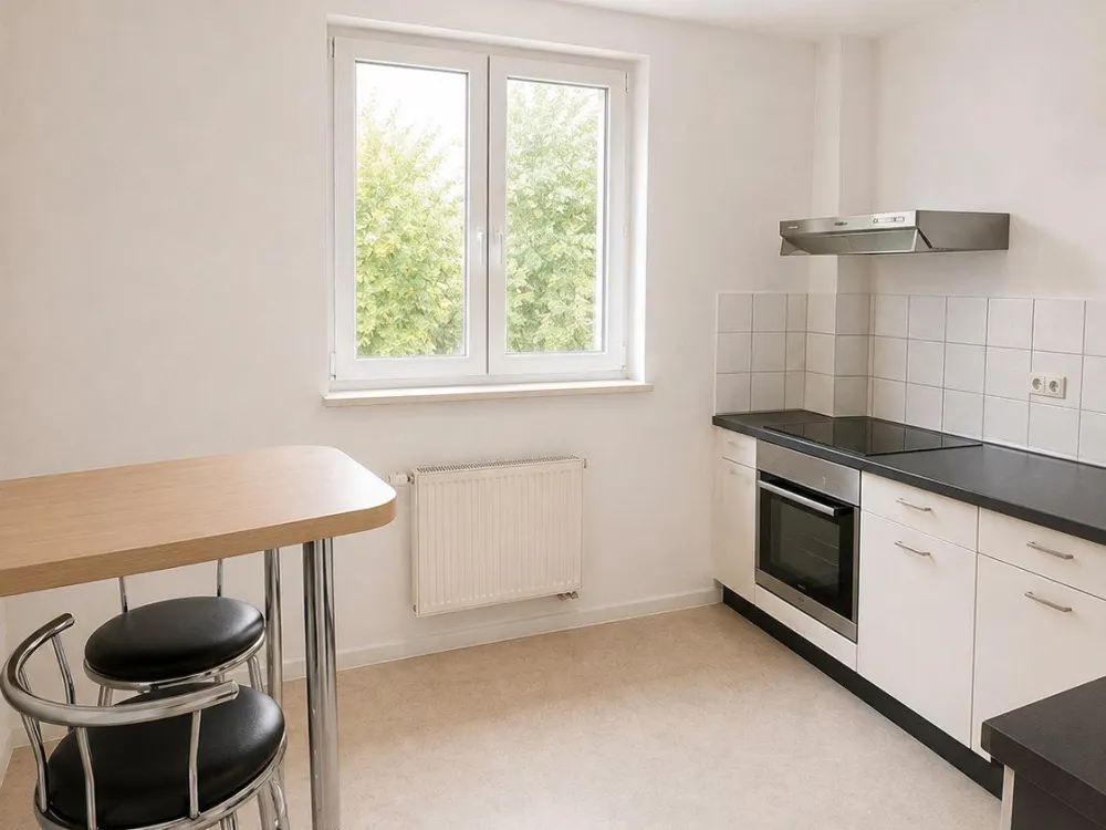 Modernisierte 2 Zimmer Wohnung mit Küche