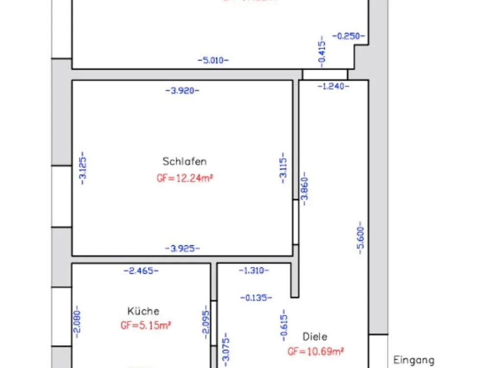 Bright 2-Room Apartment with Separate Kitchen and Parking Space