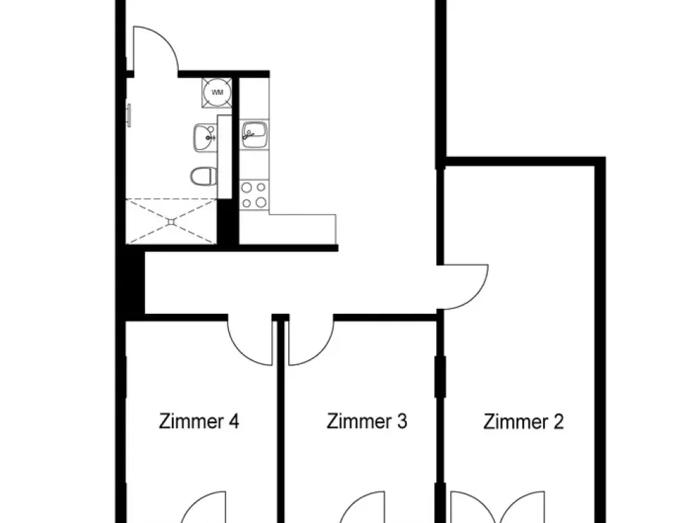 4-Zimmer-Wohnungen ohne WBS - ideal für Familien oder Wohngemeinschaften